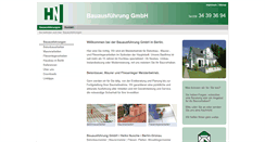 Desktop Screenshot of bauausfuehrung-berlin.de